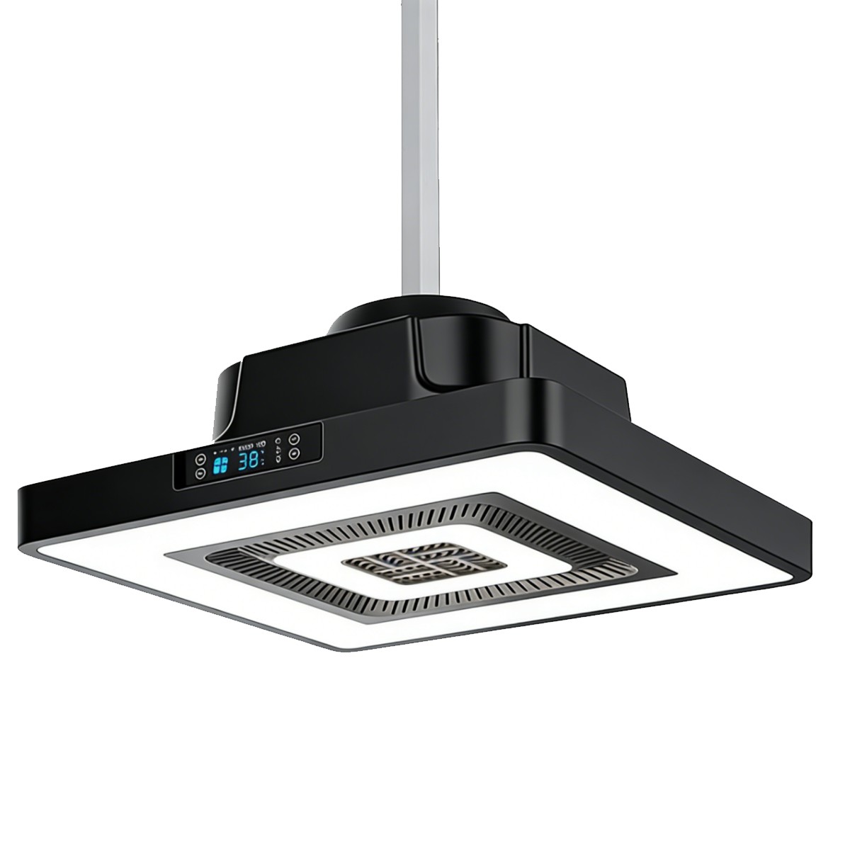 张家界棋牌室吸烟灯直排空气净化器麻将机专用吊灯馆房桌抽烟神器排烟灯